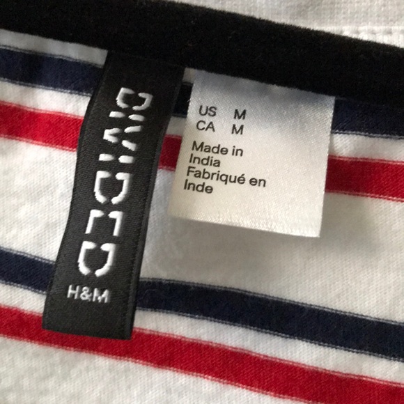 Striped Tie-Hem Shirt - Picture 4 of 5